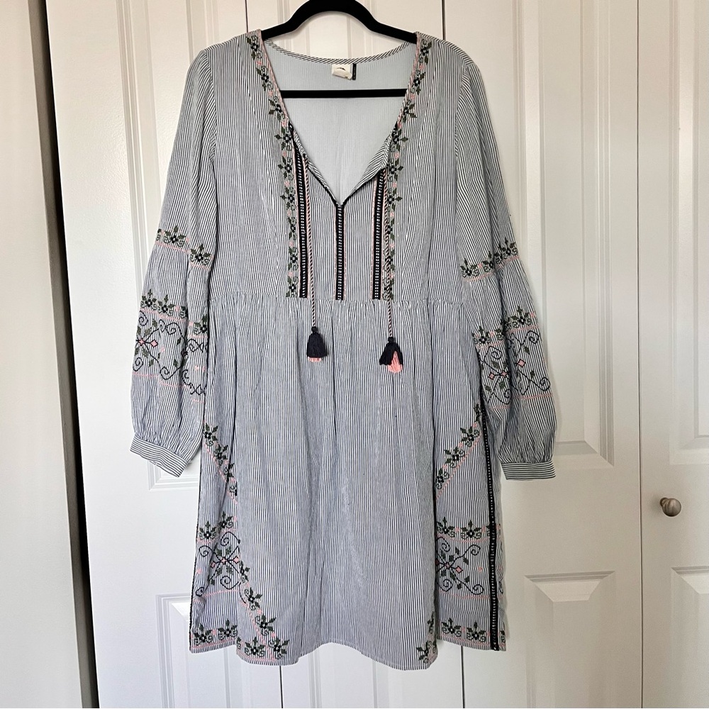 Anthropologie Akemi + Kim Cotton Summer Dress